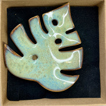 Broşă ceramică nr. 5 | Ceramic Handmade Brooch no.5